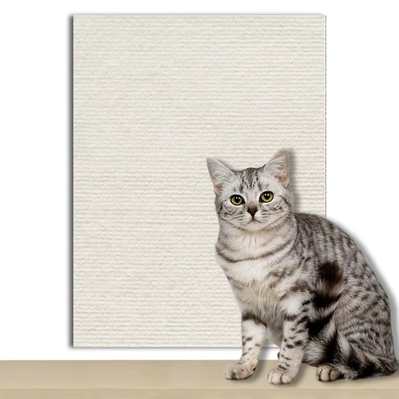 60X200Cm Self-Adhesive Cat Scratcher Sofa Protector Cats Scratcher Pad Board Protection Trimmable Carpet DIY Cat Scratch Mat