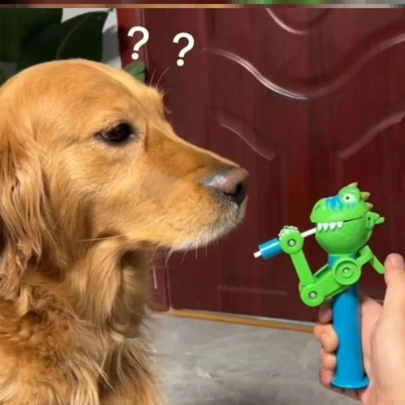 Cat Toys Pet Teaser Stick Dinosaur Robot Teaser Interactive Toys Cat Toys Catnip Creative Dog Toys Pet Supplies